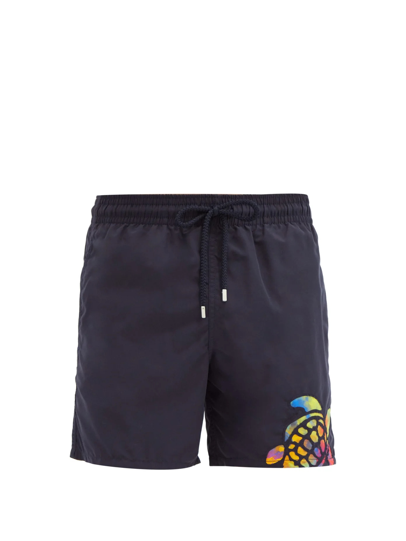 Motu neon-turtle swim shorts - 1