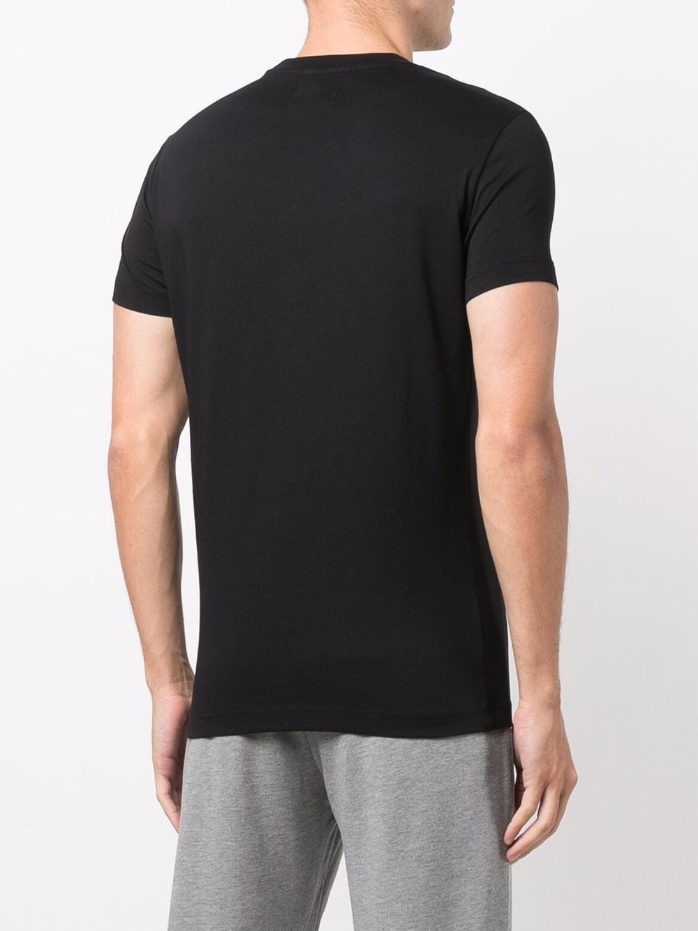 logo-patch short-sleeved T-shirt - 4