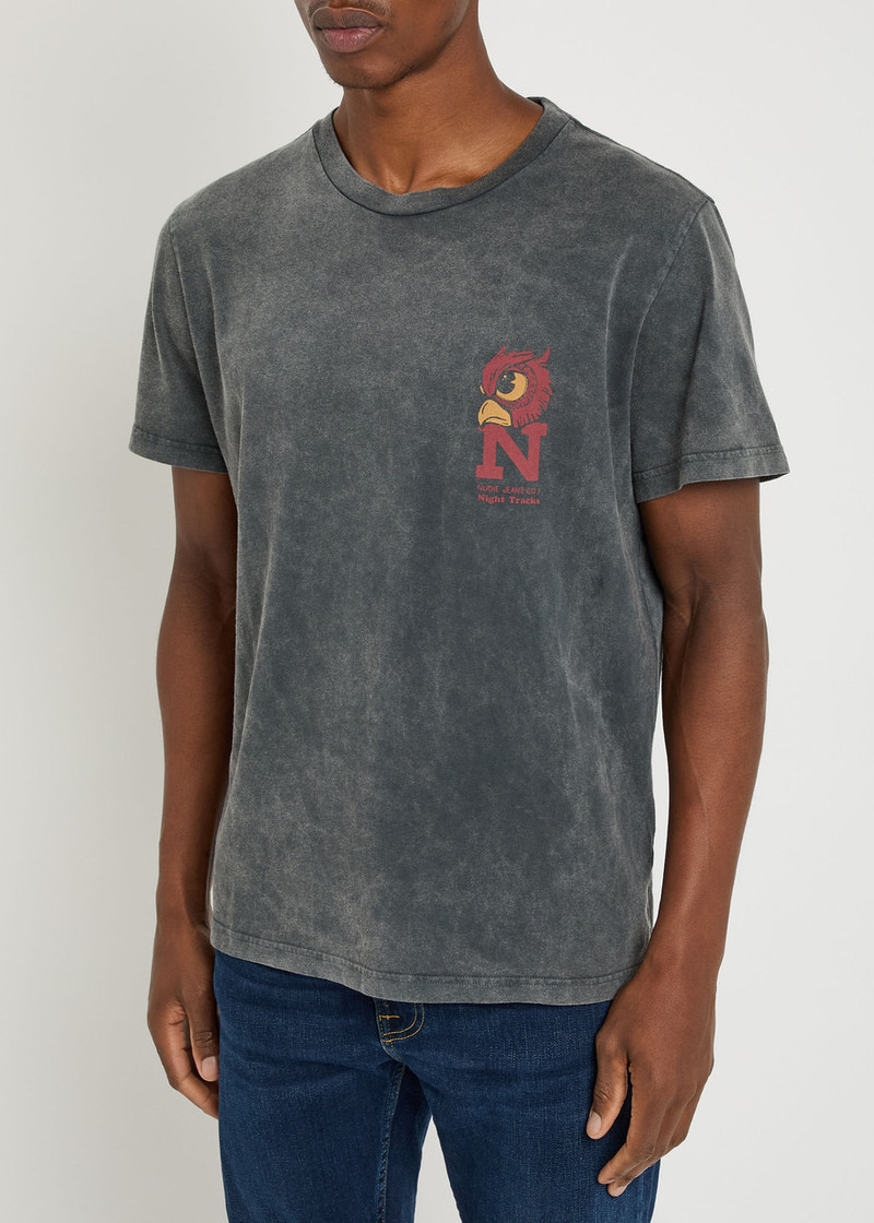 Nudie Jeans Nudie Jeans Roy Printed Cotton T-shirt outlook