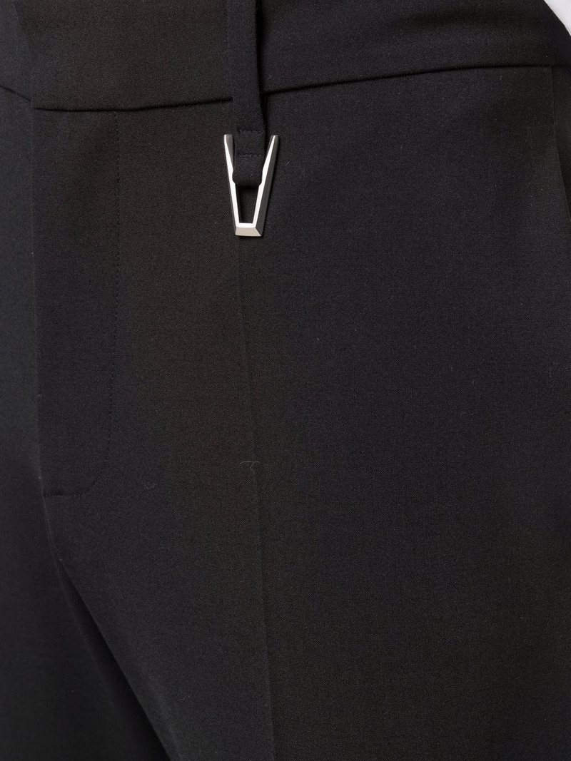 slim-cut straight-leg trousers 5