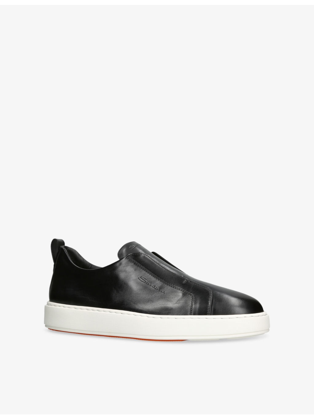 Clean Icon Soft Leather Trainers - 3