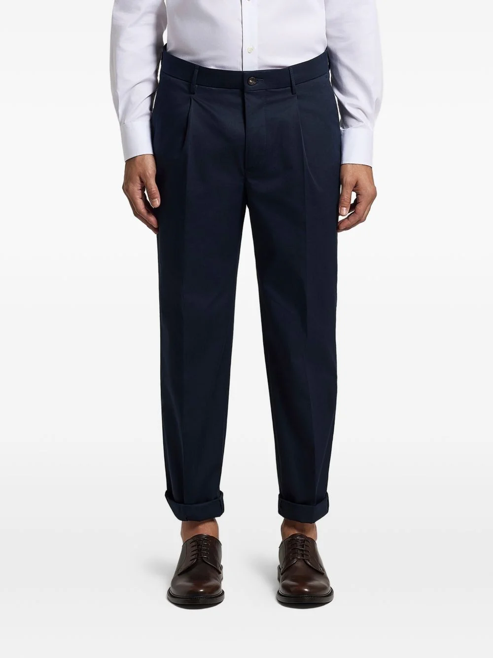 pleated trousers - 1