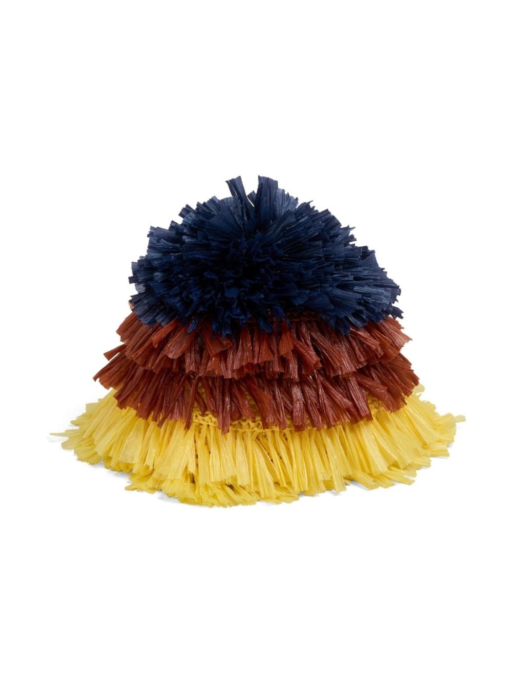 fringed bucket hat - 2