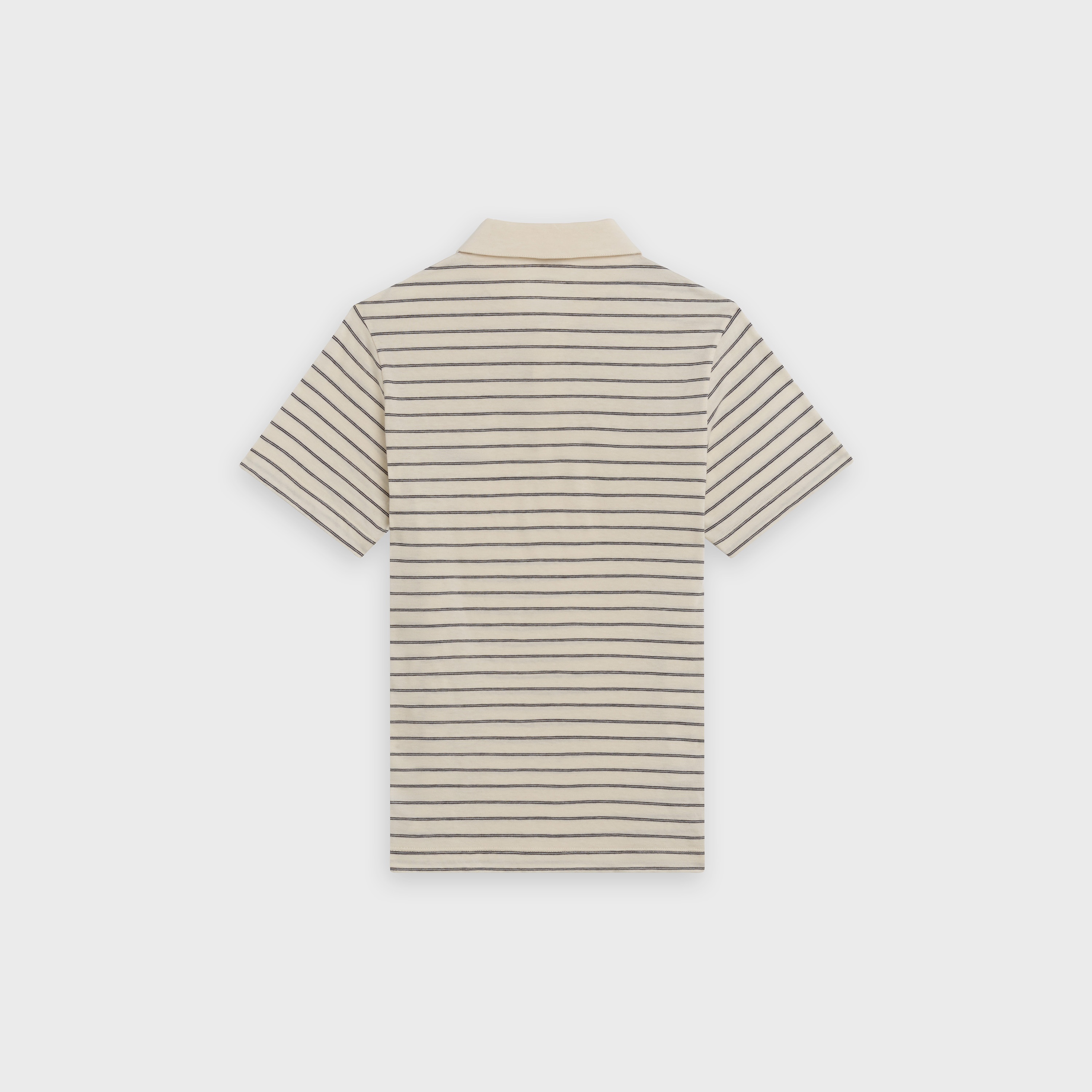 'TRIOMPHE' POLO IN STRIPED COTTON - 2