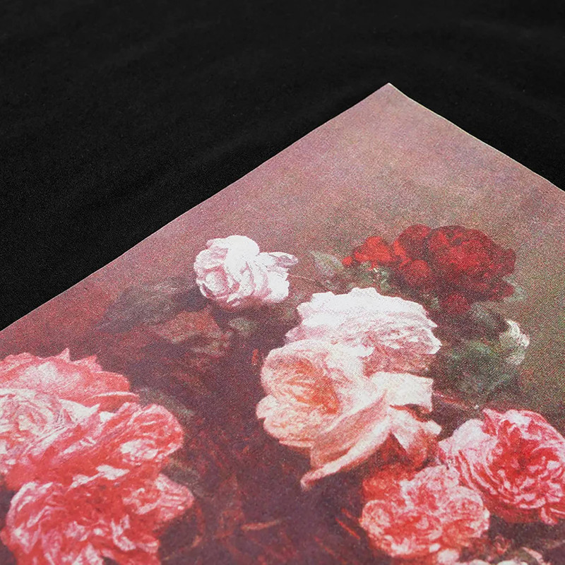 Raf Simons Raf Simons Redux Large Short-Sleeve T-Shirt With Flower Print 'Black' outlook