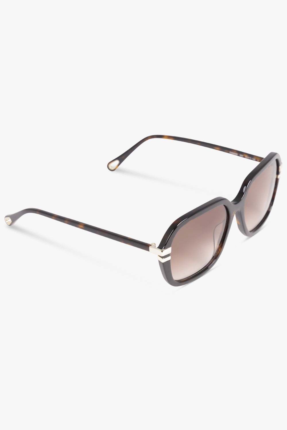 CH0204S LARGE ROUND SUNGLASSES | HAVANA BROWN - 2