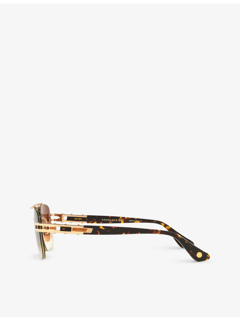 DTS138-A-02-Z Grand-Evo One square-frame titanium sunglasses 4