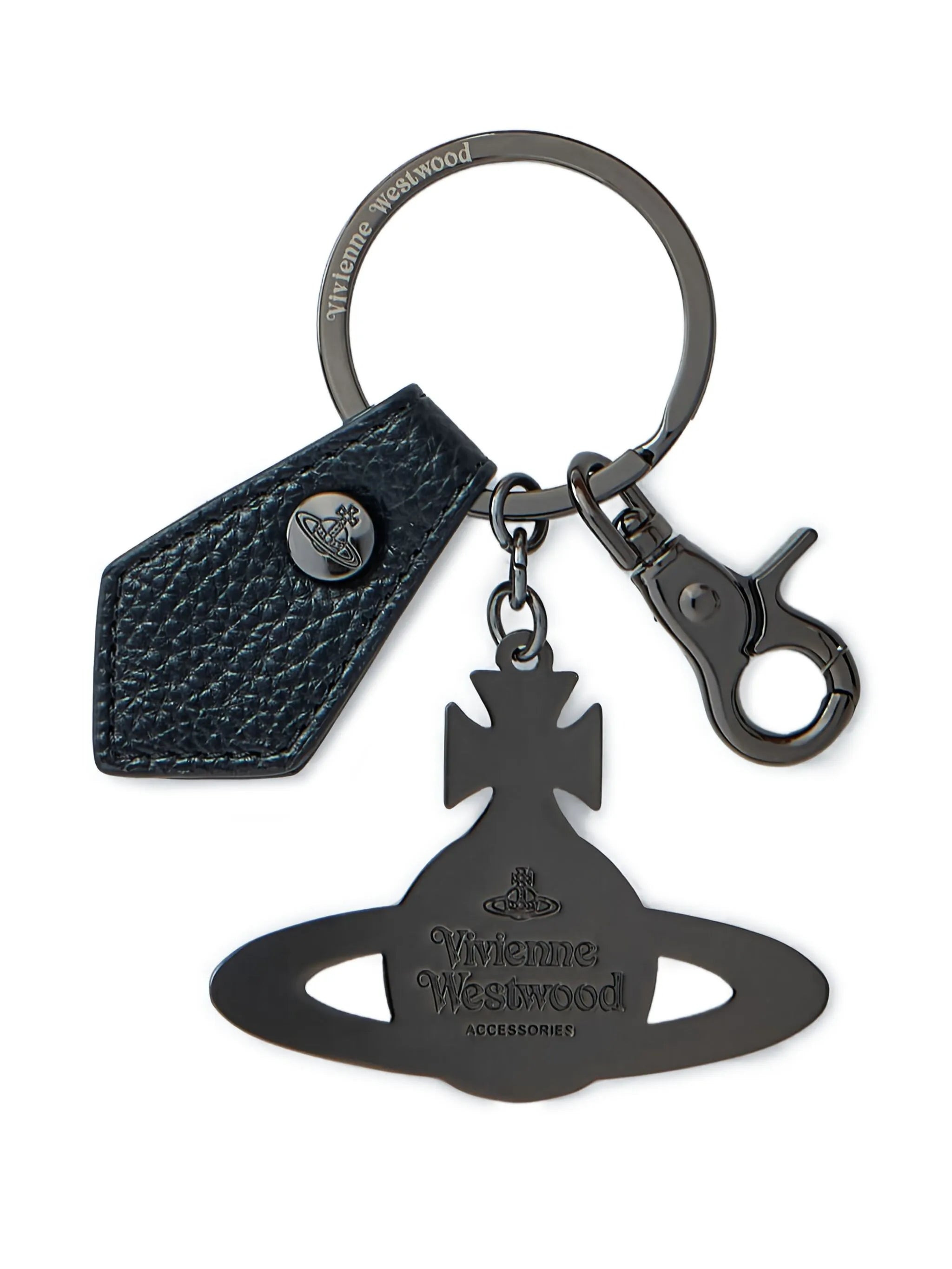 Vivienne Westwood Iorn Orb Key Ring - 4