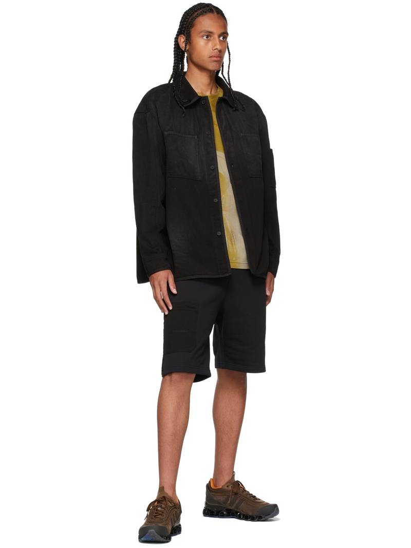 A-COLD-WALL* Black Heightfield Shorts outlook