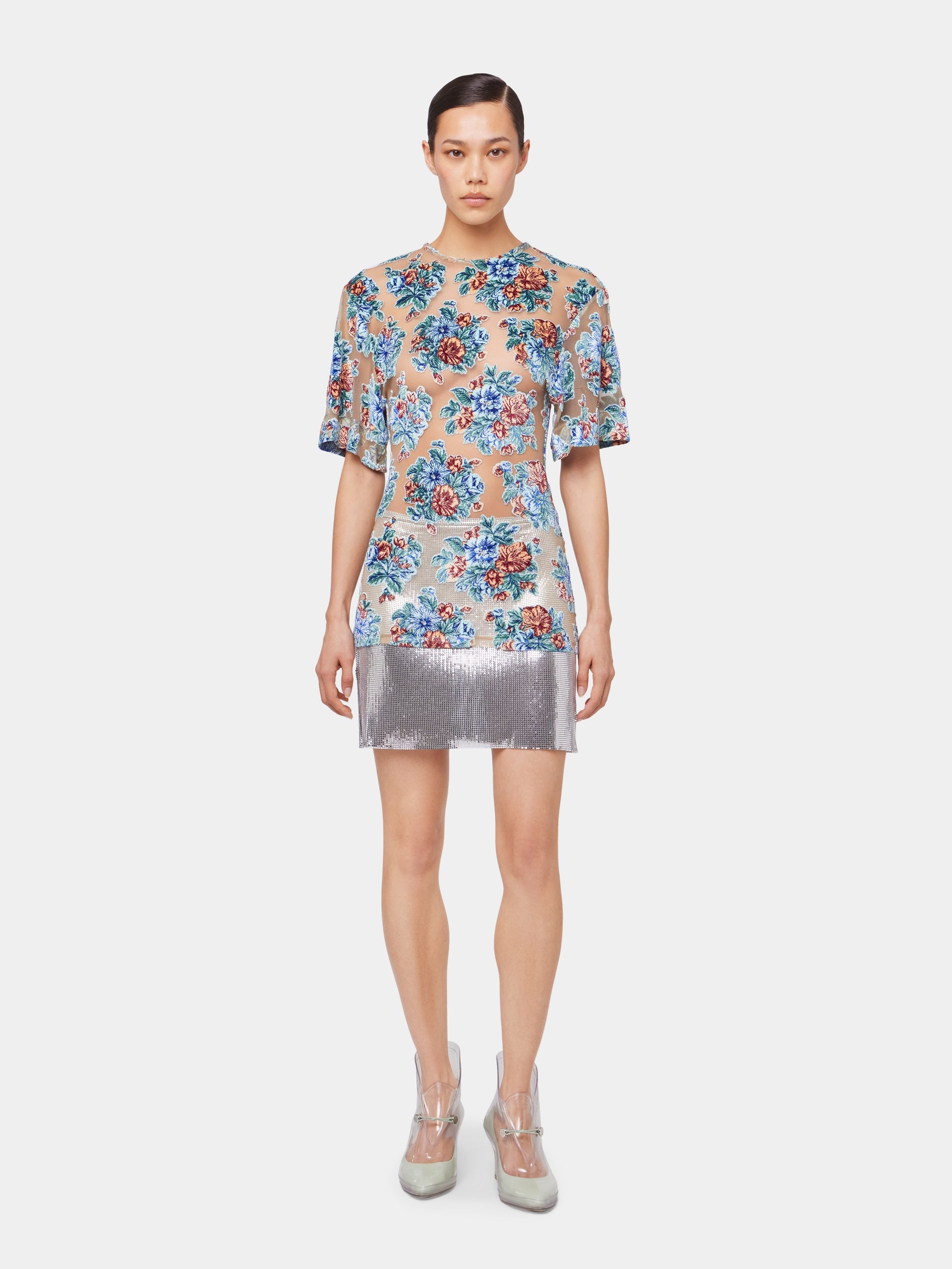 TOP IN FLORAD JACQUARD - 3