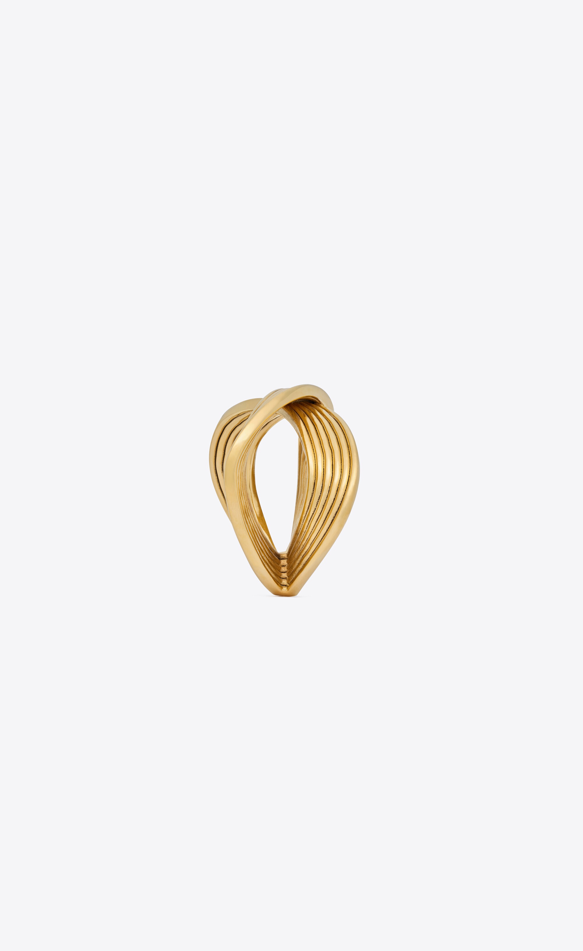 link cuff in metal - 3