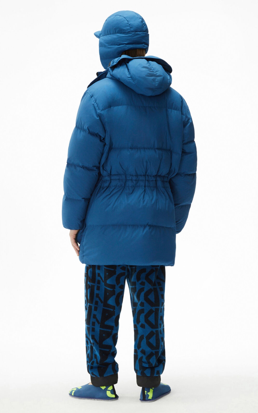 KENZO Sport 'Little X' long down jacket - 2