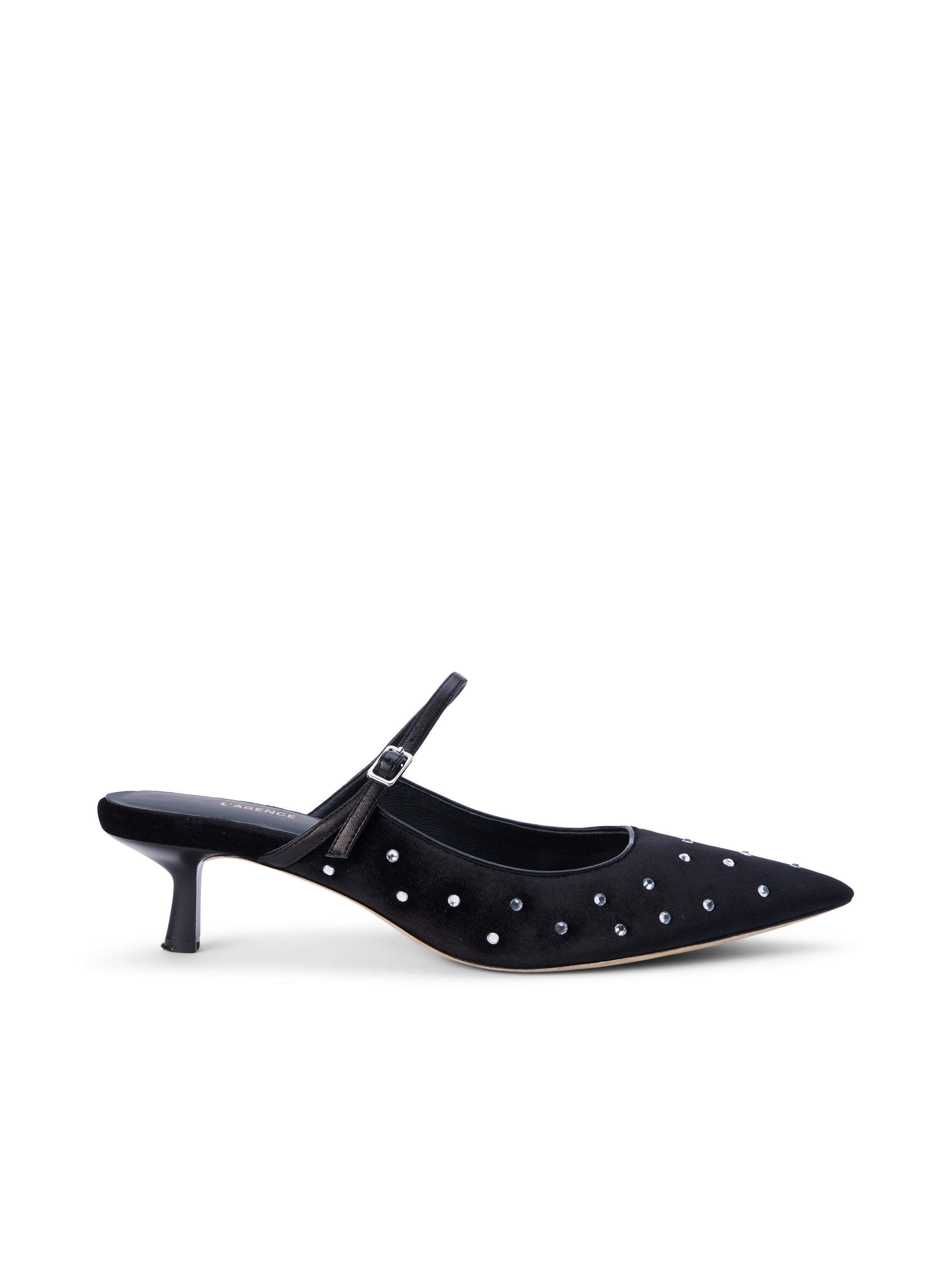 Edith Velvet Mule - 1