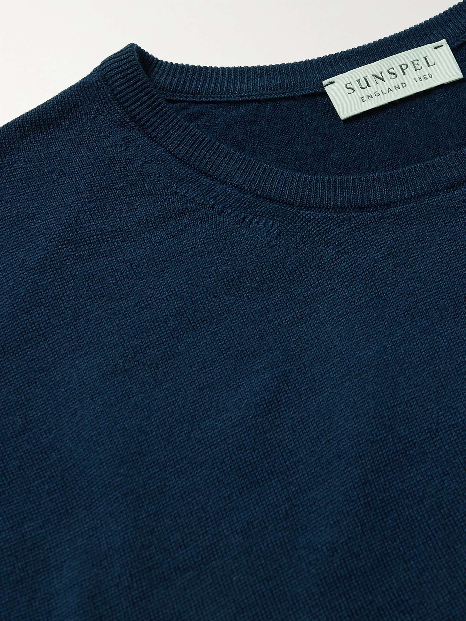 Slim-Fit Merino Wool Sweater - 7