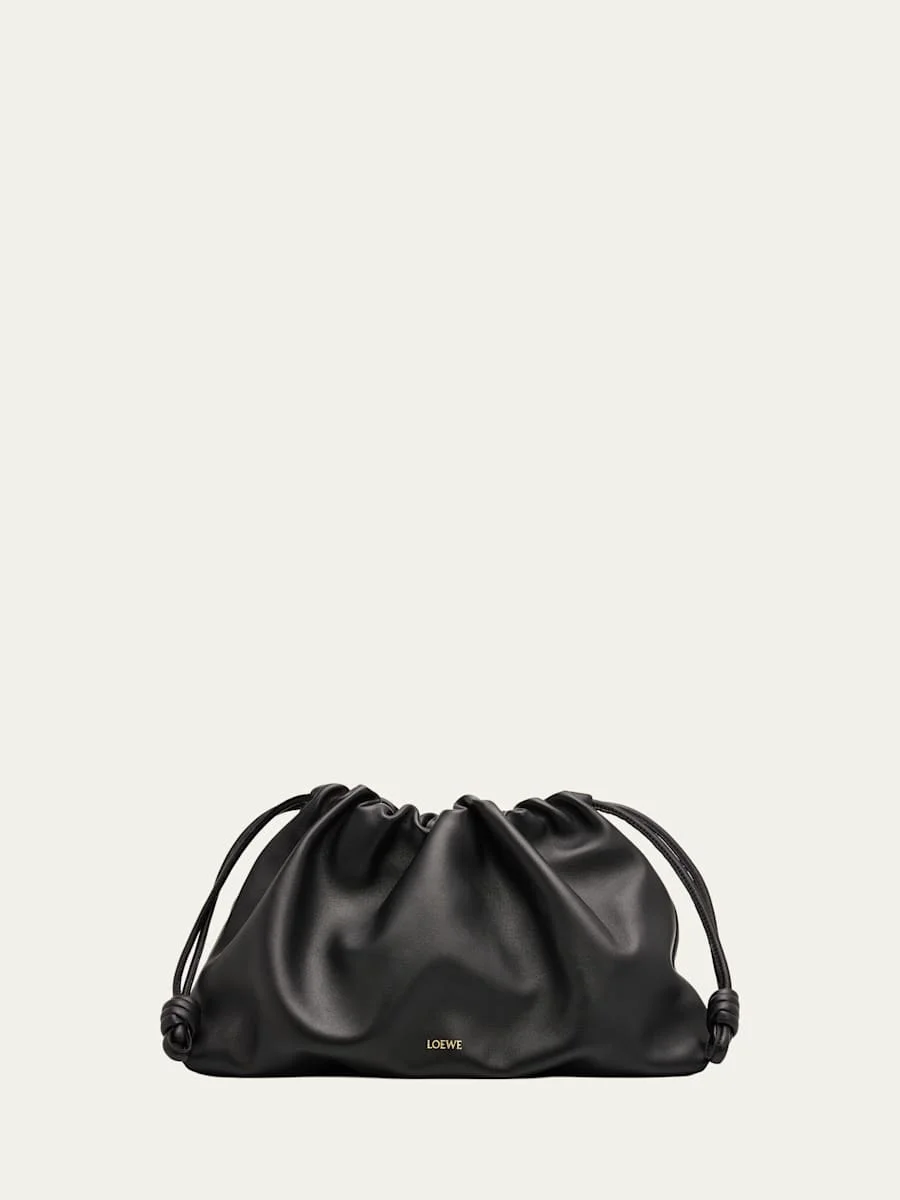 Flamenco Large Shoulder Bag in Nappa Leather - 1