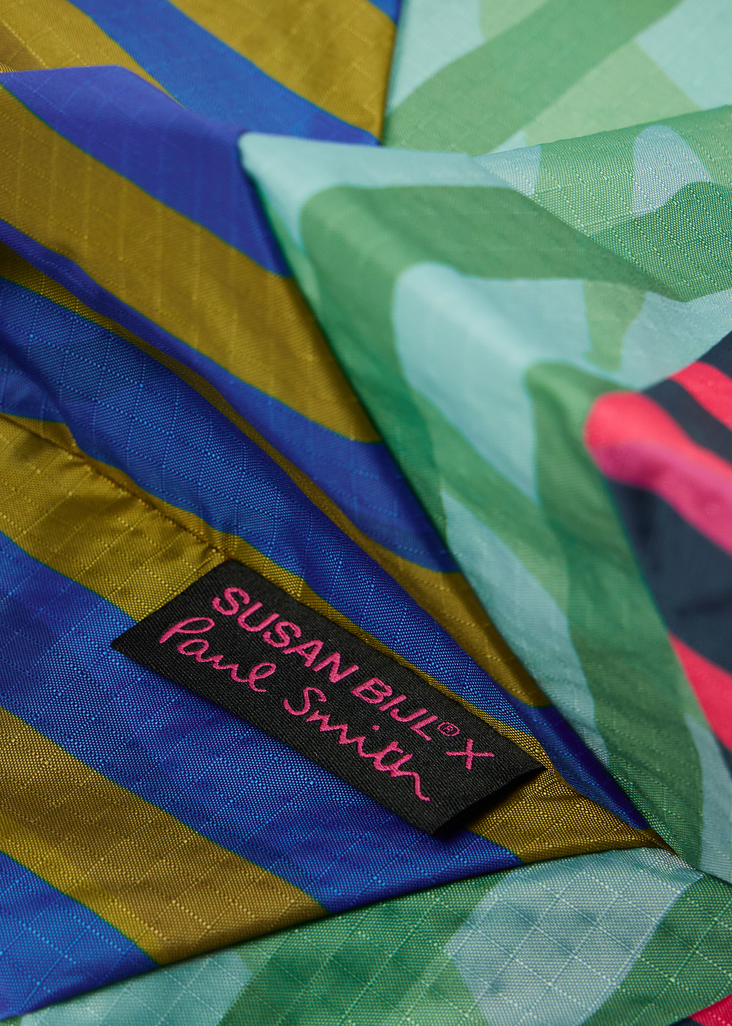 Susan Bijl x Paul Smith - Pink Mixed-Stripe 'The New Shopping Bag' Medium - 4