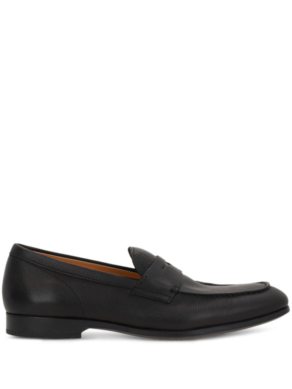 Tod's Men Grained Leather Penny Loafers - 1