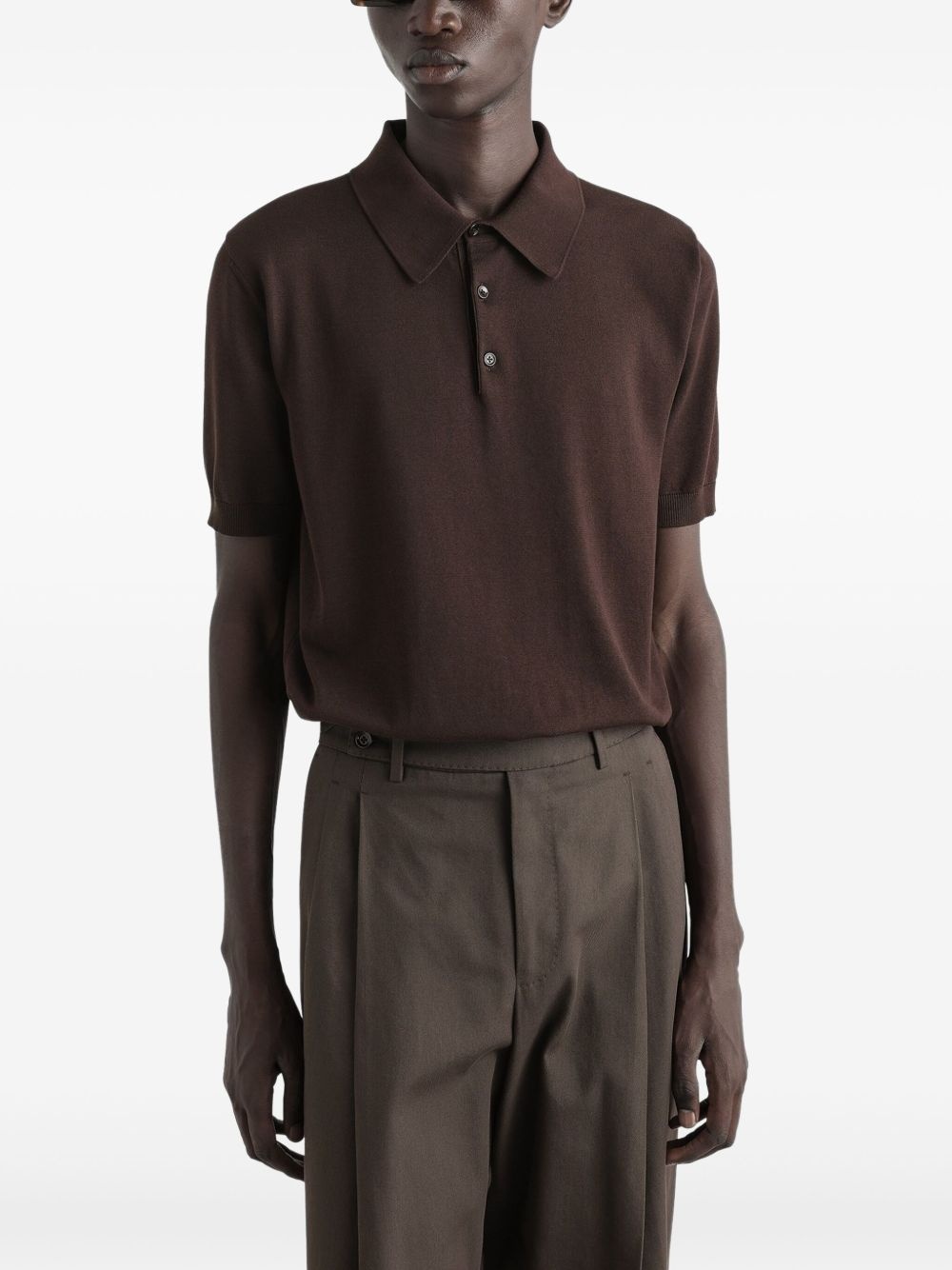 short-sleeve polo shirt - 3