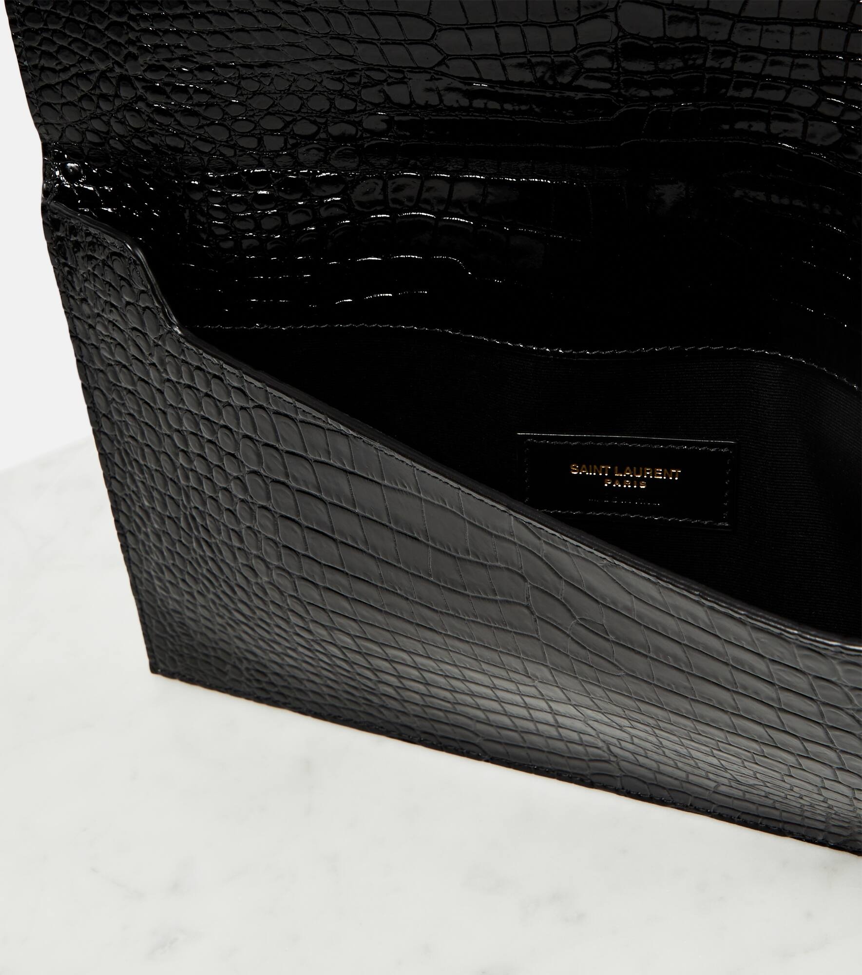 Uptown patent leather clutch - 3