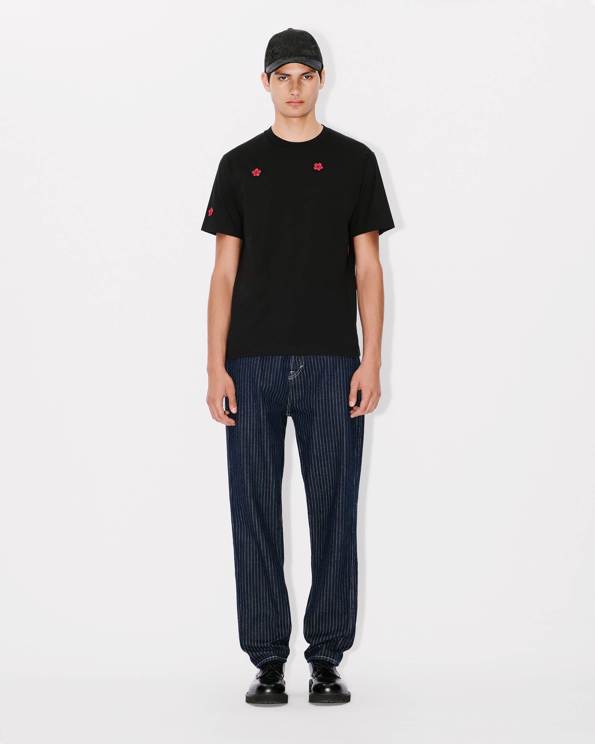 'Boke Flower' embroidered T-shirt - 5