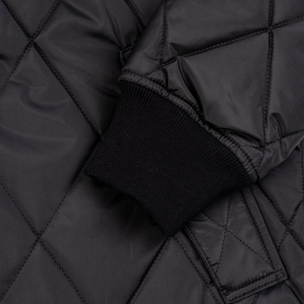 IHJ-79-BLK Primaloft® Gold Quilted Rider's Jacket - Black - 5