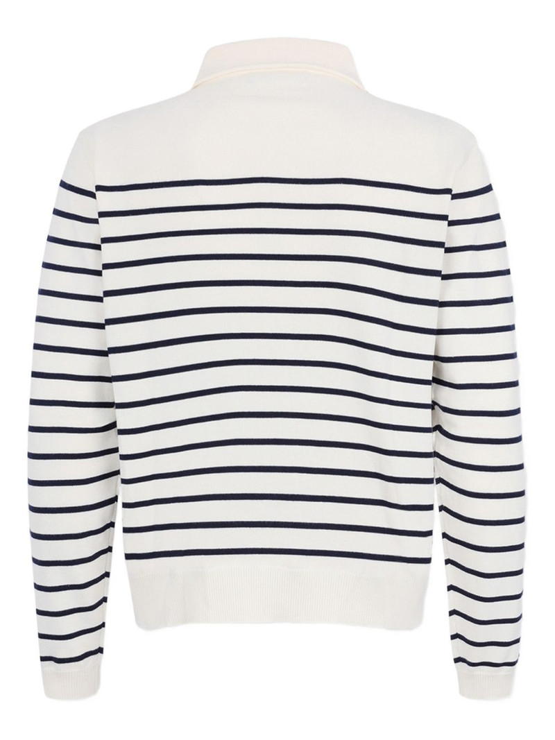 DSQUARED2 striped long-sleeves polo shirt outlook