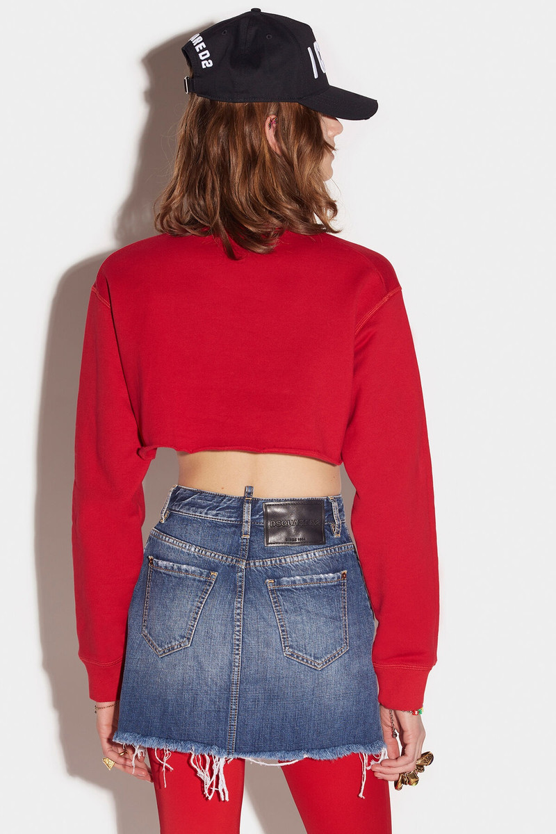 DSQUARED2 DESTROY DAN MINI SKIRT outlook