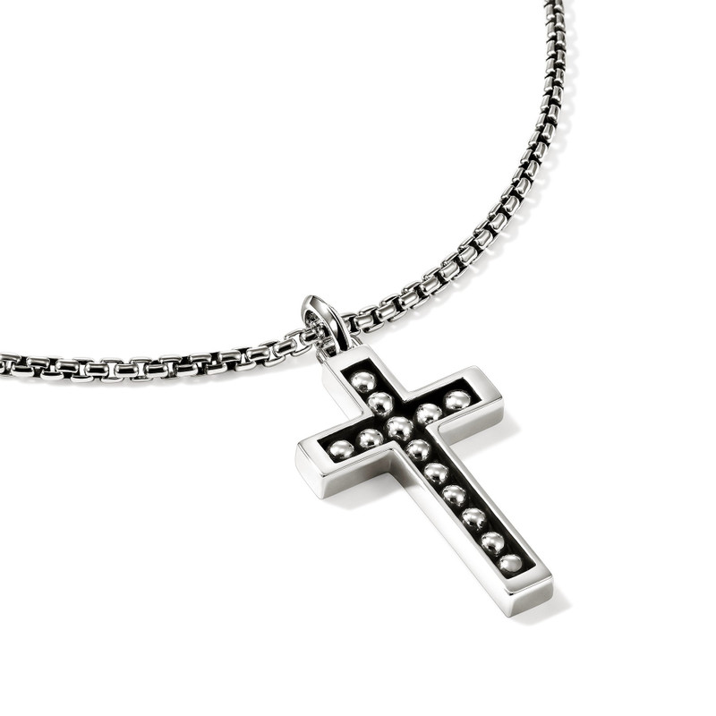 JOHN HARDY Nailhead Cross Pendant, Sterling Silver outlook