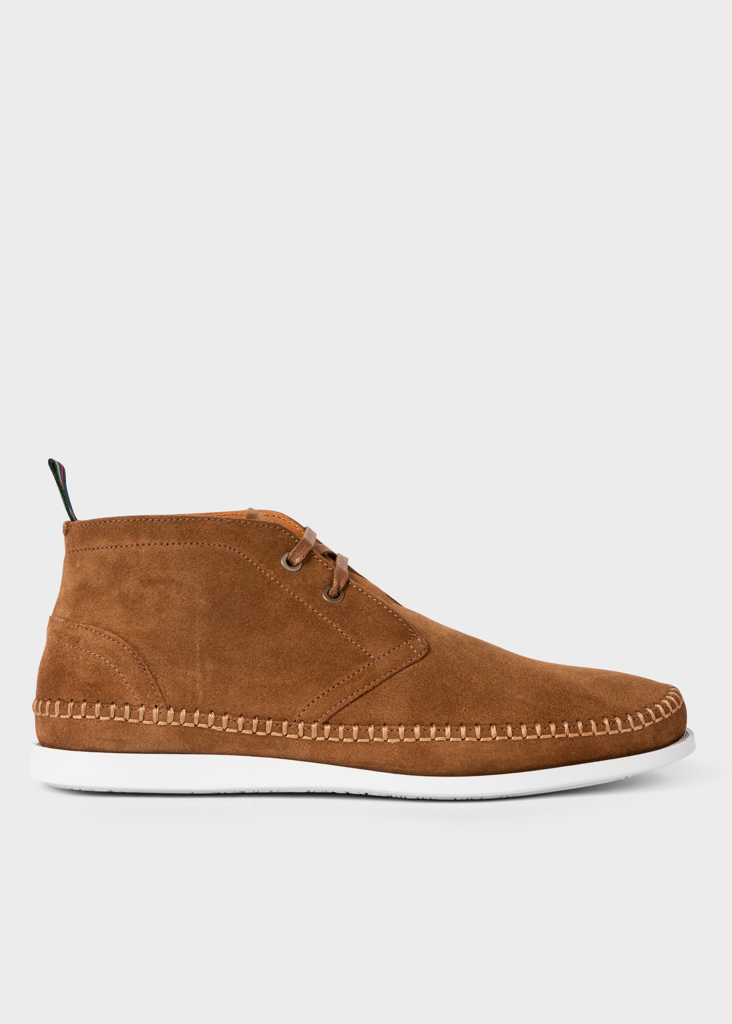 Tan Suede Leather 'Neon' Boots - 1