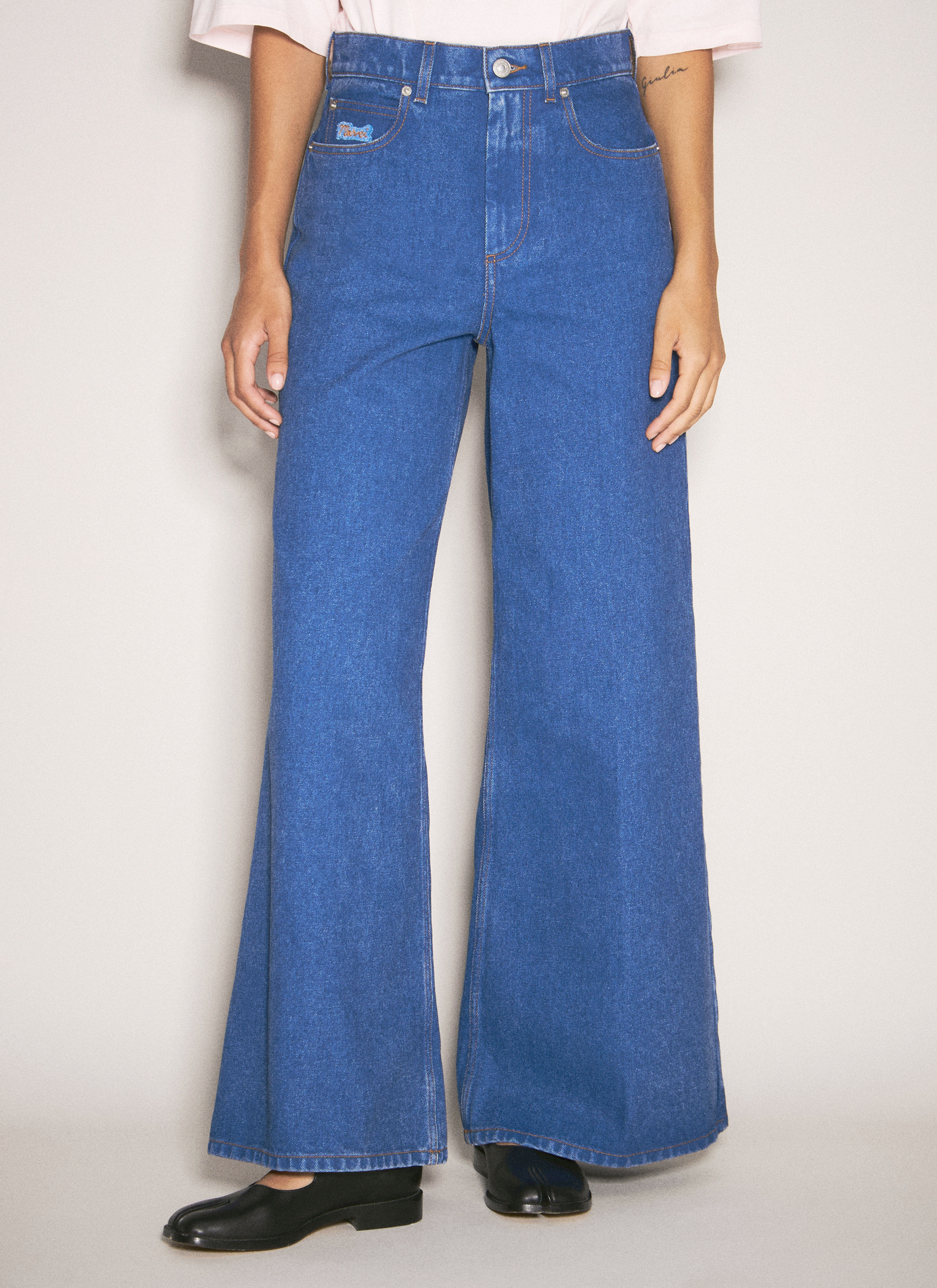 Logo Patch Jeans - 1