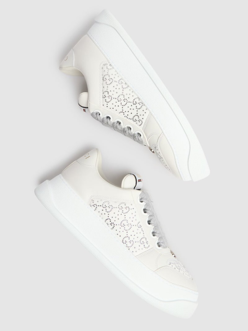 Double Screener leather sneakers - 3