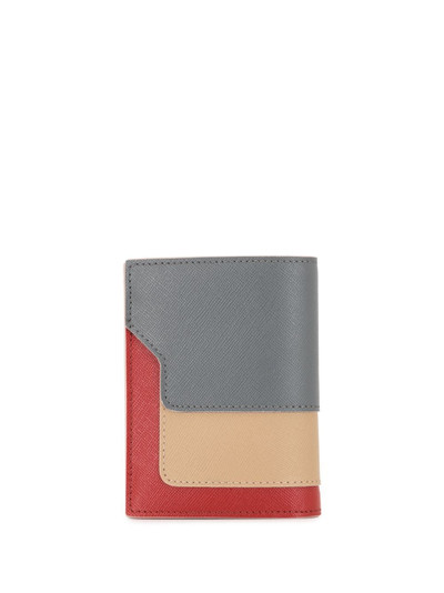 Marni textured folding wallet outlook