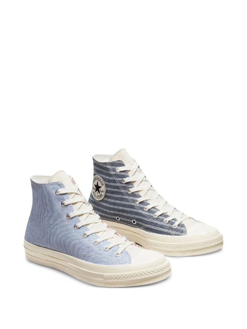 Converse Chuck 70 Hi "Multi-Color Retro Stripes" sneakers outlook