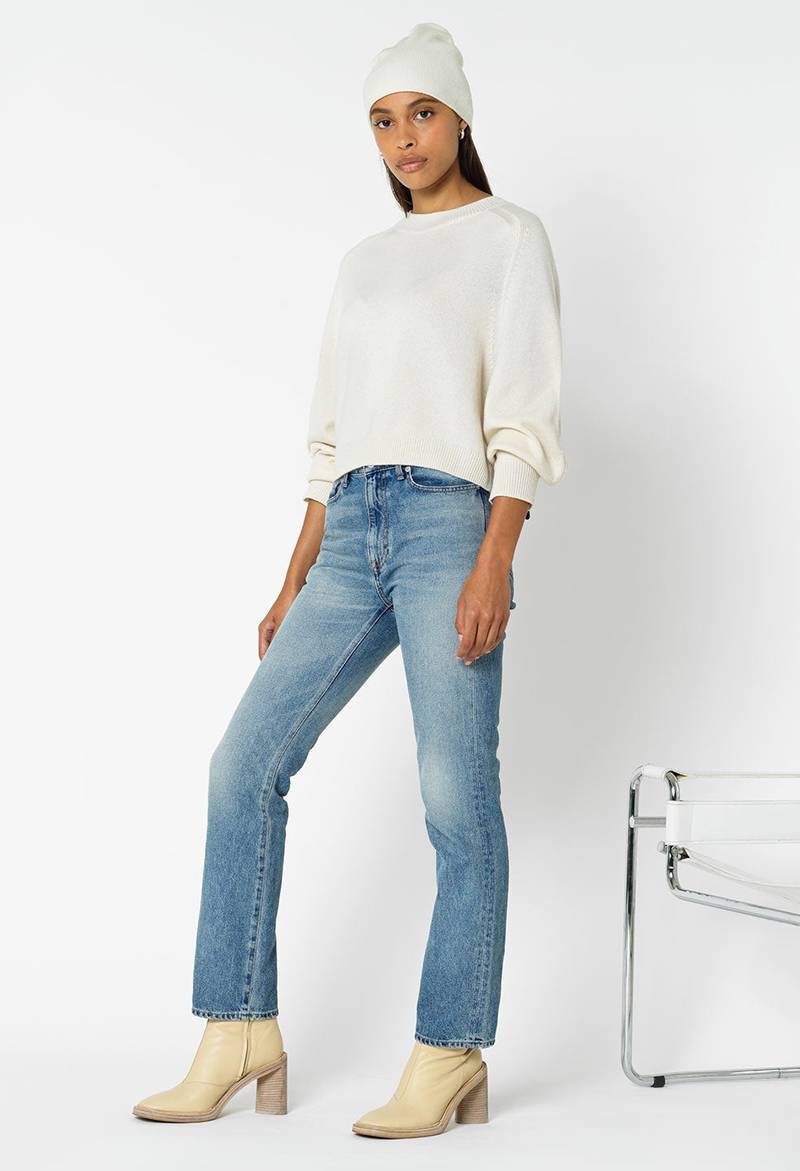 John Elliott TWO TONE CASHMERE CREW outlook