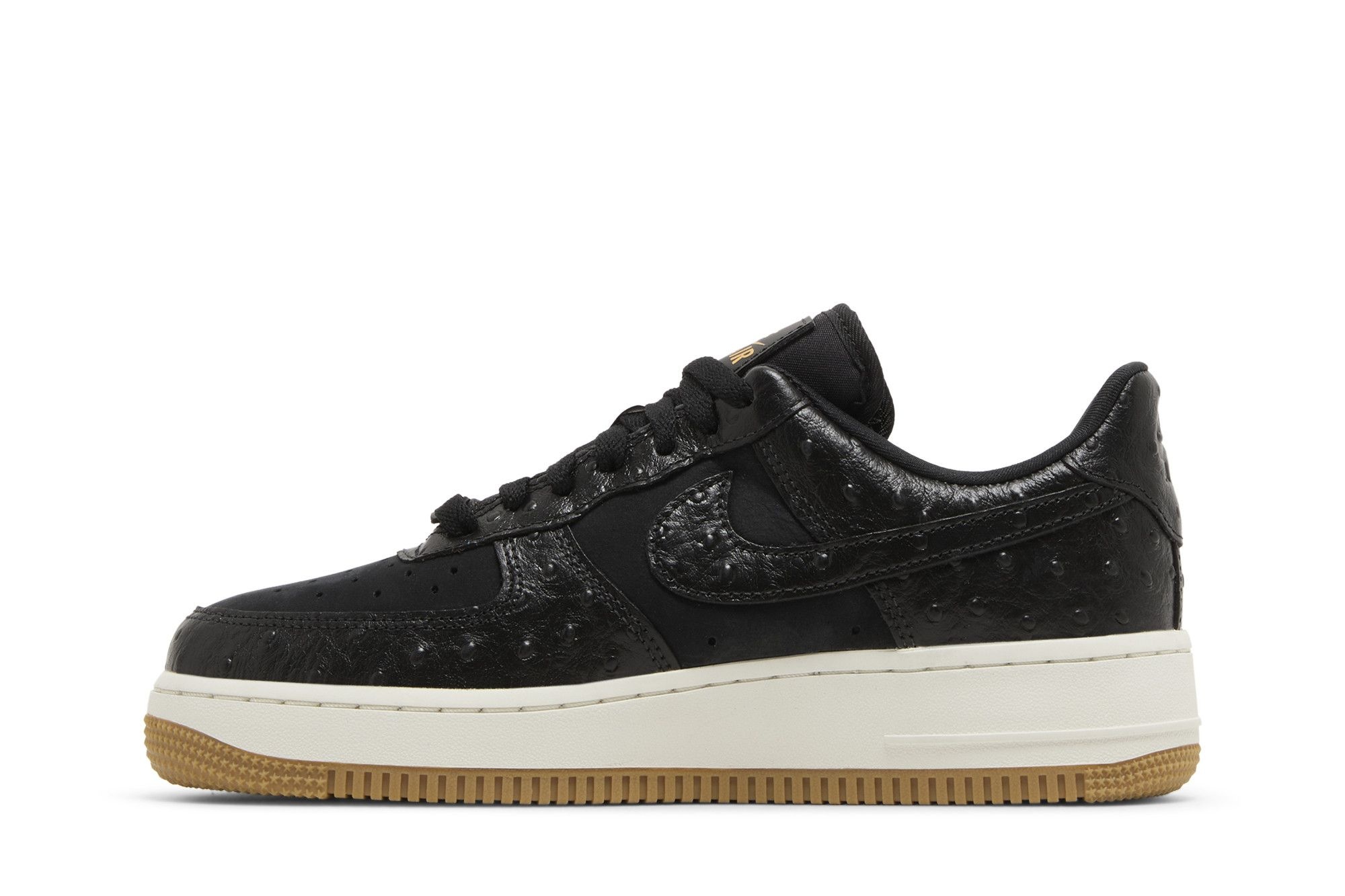 Wmns Air Force 1 '07 LX 'Black Ostrich' - 3
