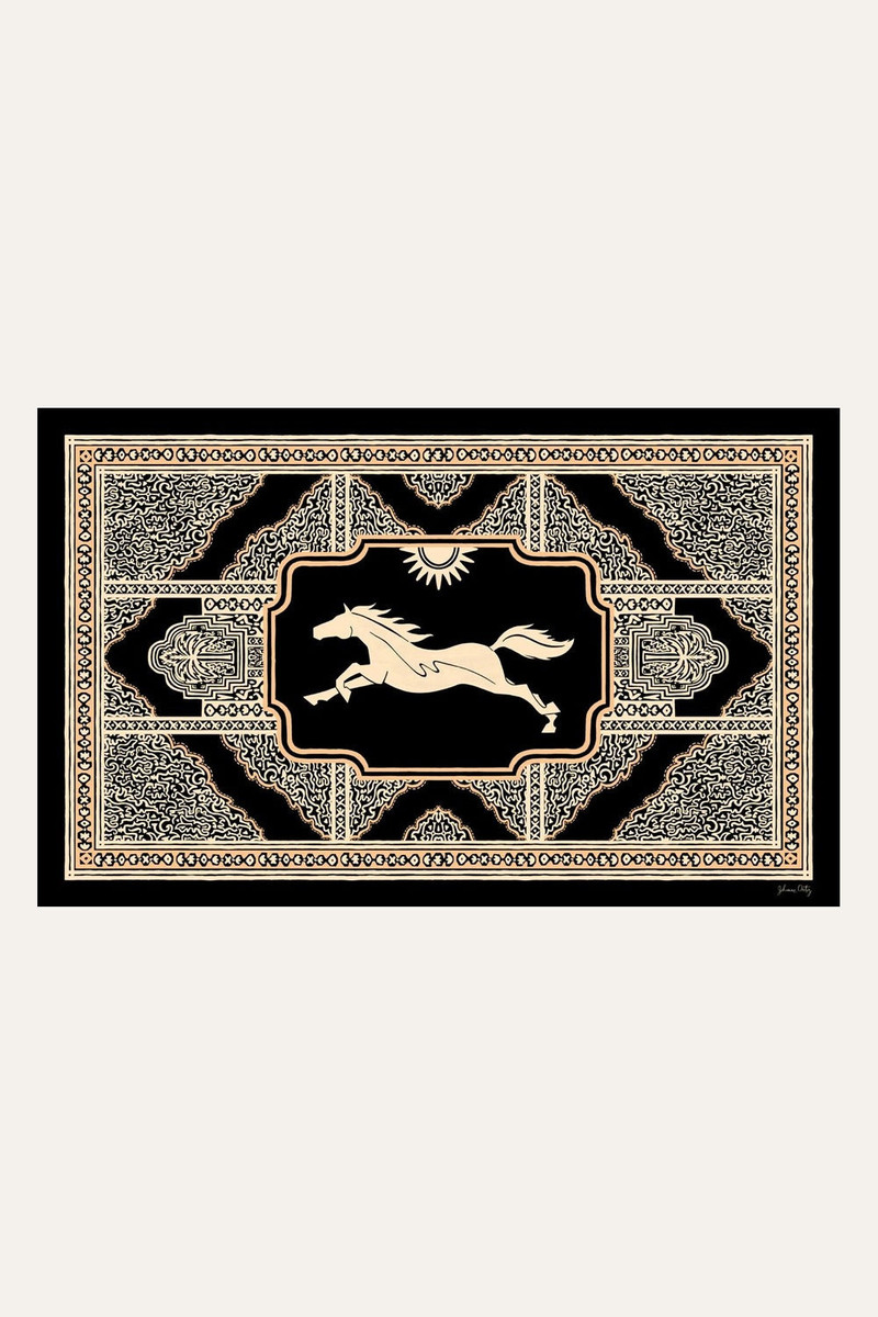 Bridle Of The Pampa Shawl 1