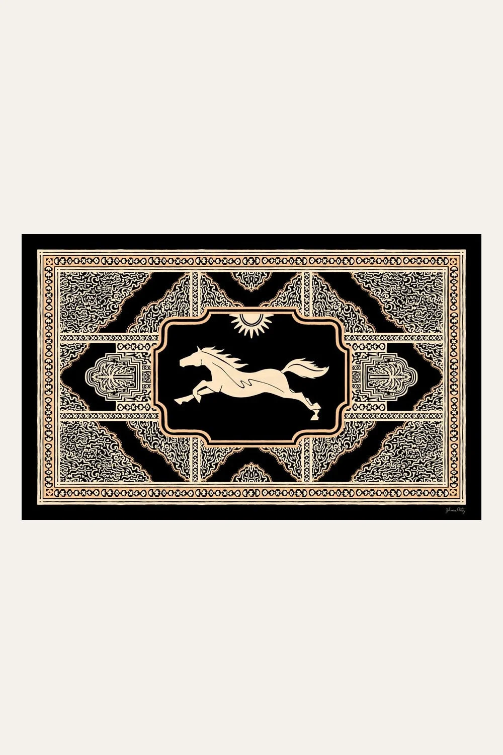 Bridle Of The Pampa Shawl - 1