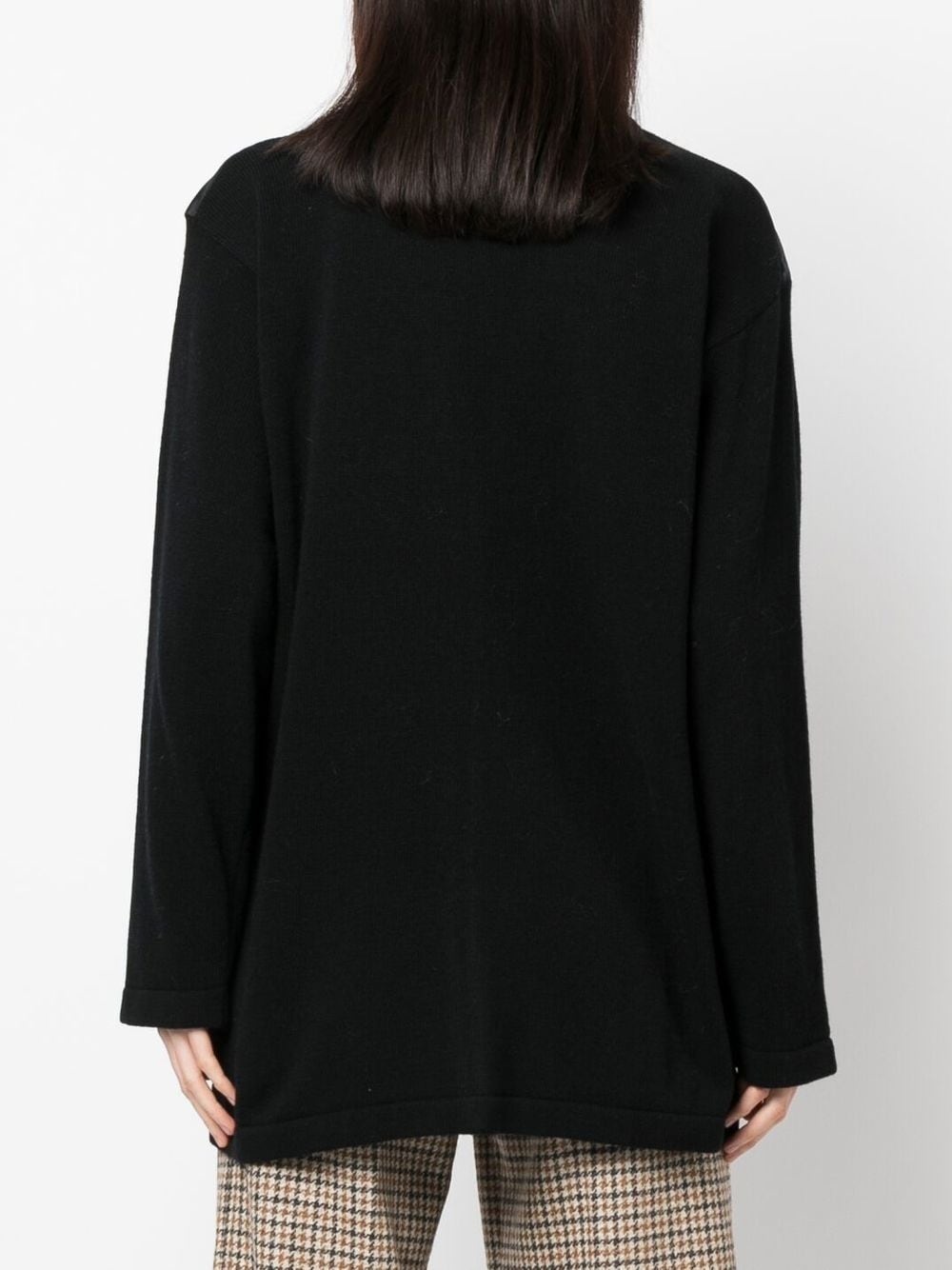 hybrid button-up cardigan - 4