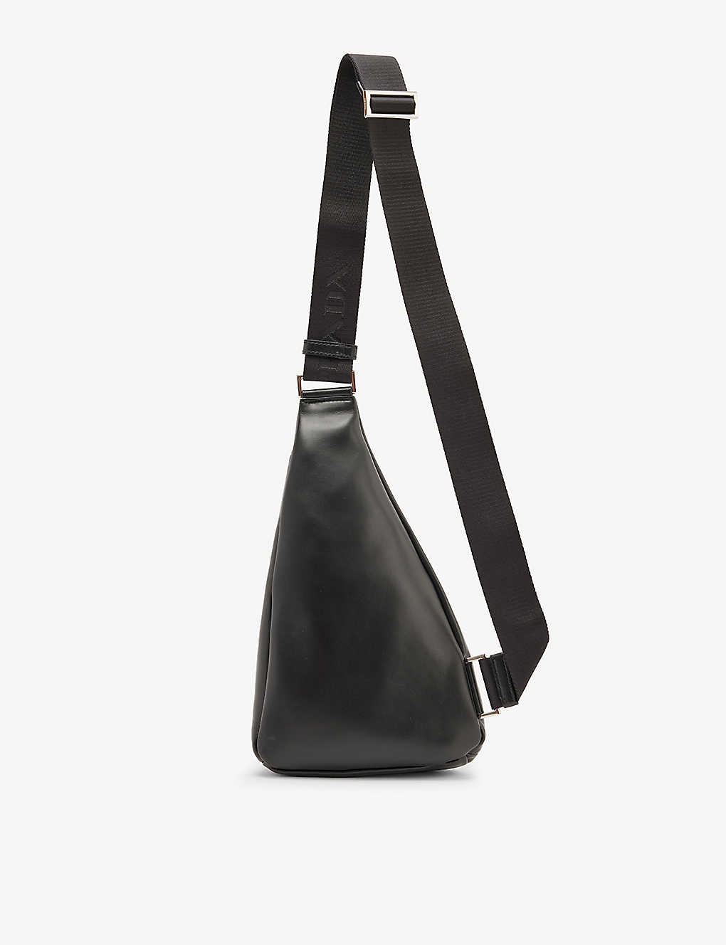 Sling leather cross-body bag - 3