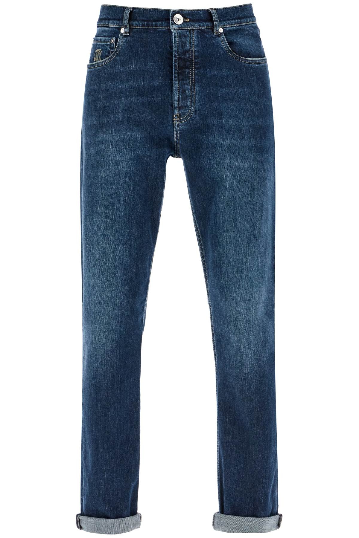 "STRETCH DENIM ICONIC FIT JEANS FOR A - 1