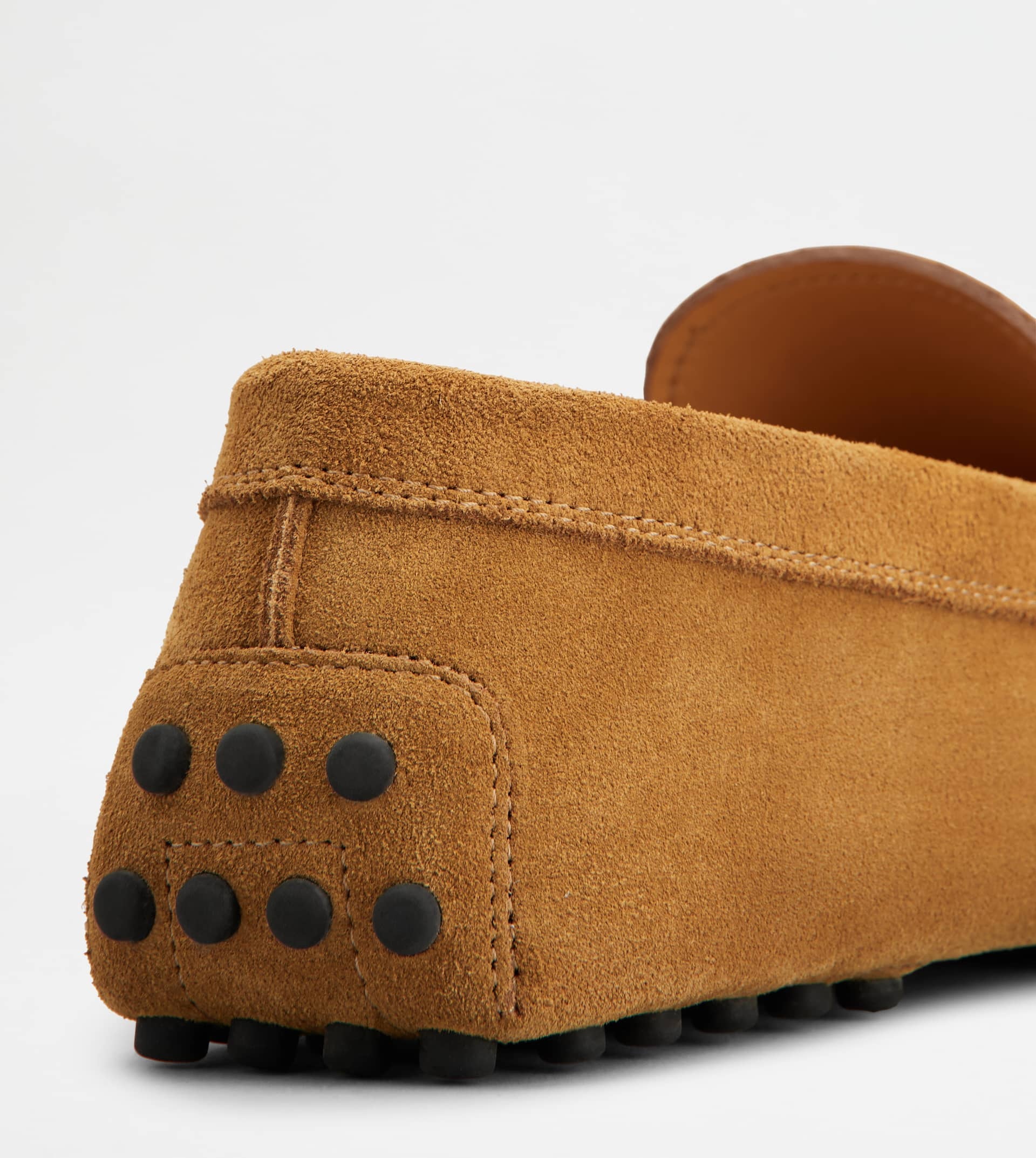 GOMMINO DRIVING SHOES IN SUEDE - BROWN - 5