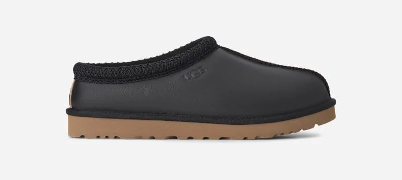 ® Men's Tasman Contrast Sheepskin Slippers in Black/Amphora - 1