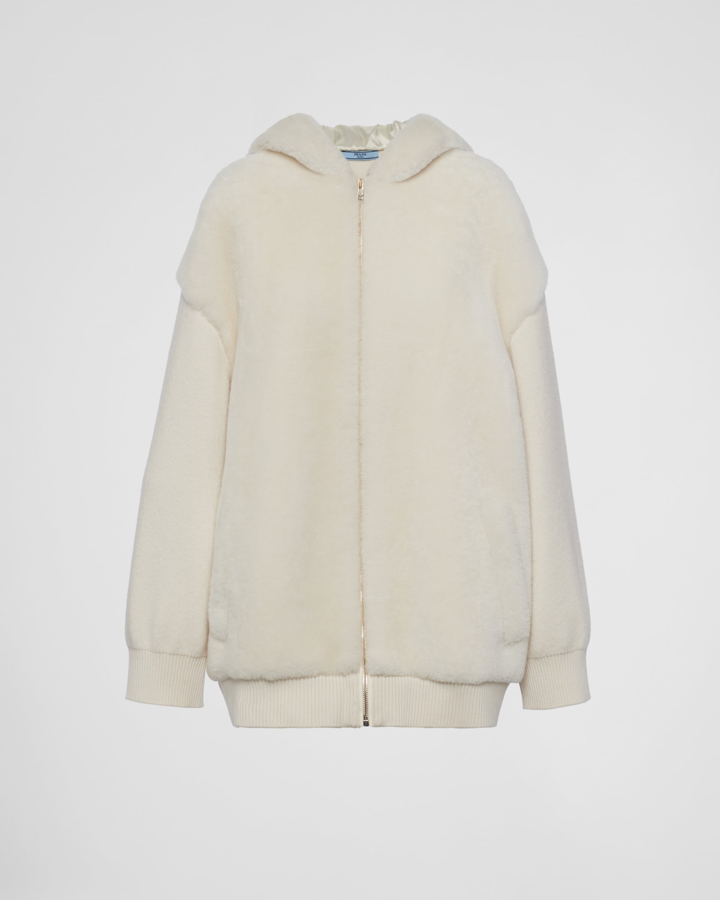 Cashmere hoodie cardigan - 1