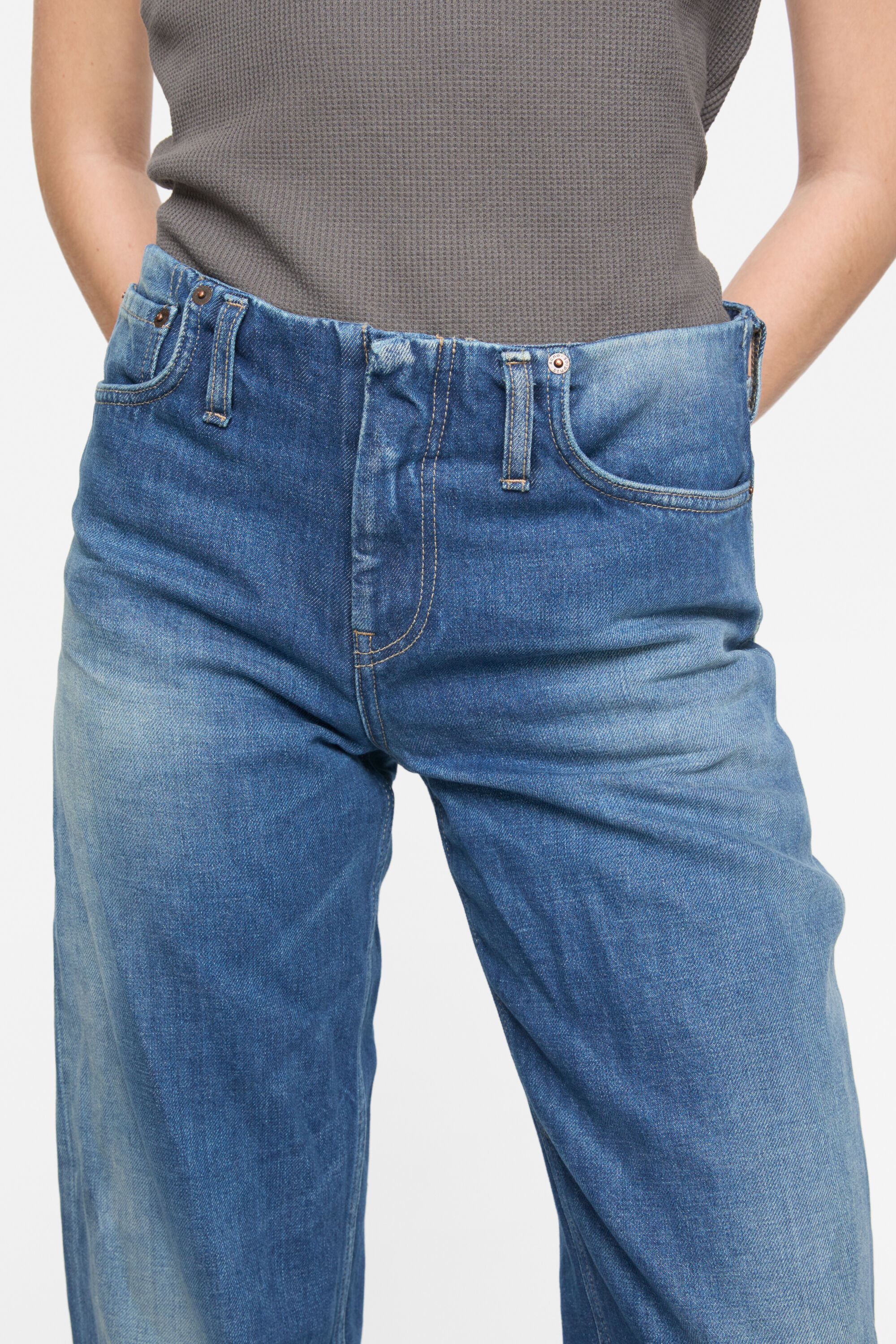 Denim trousers - Mid Blue - 6