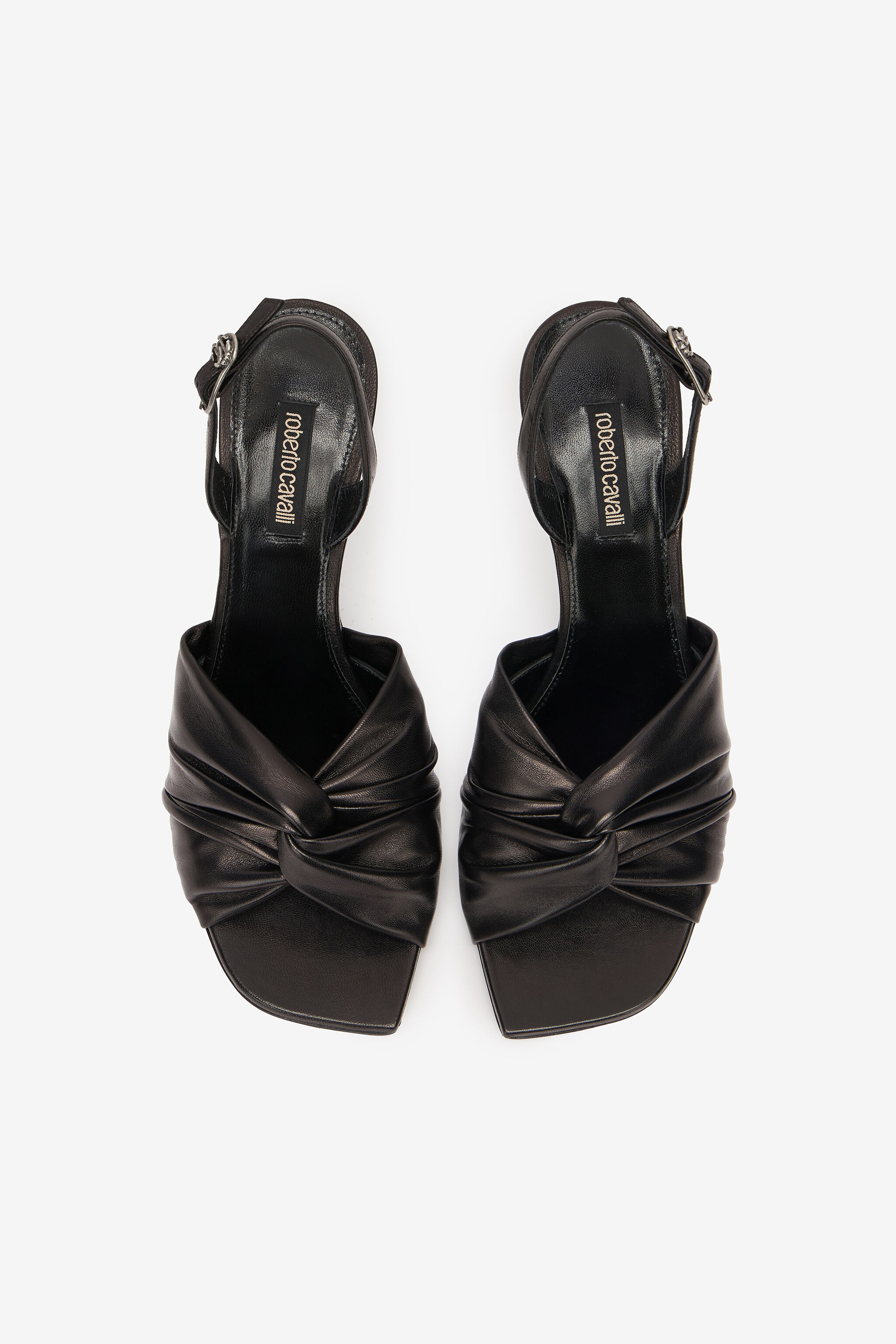 Leather Slingback Sandals - 6