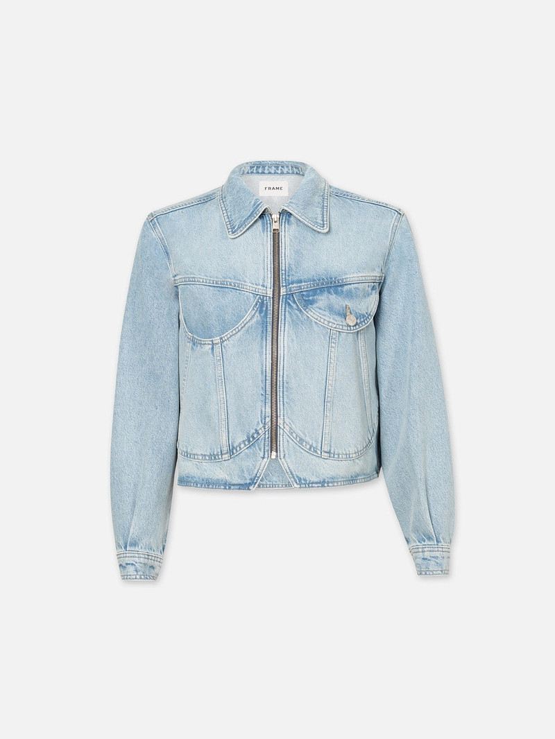 Heart Jacket in Fizz Indigo 1