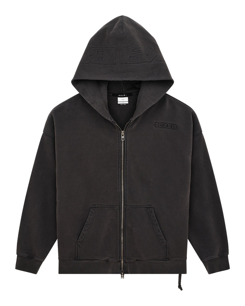 INTRUDER EKCESS HOODIE FADED BLACK 5
