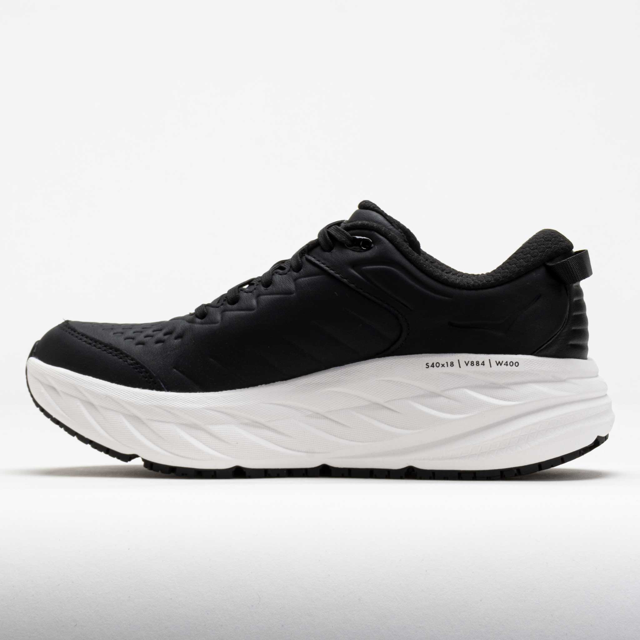 HOKA Bondi SR Men's Carbon Black/White - 2