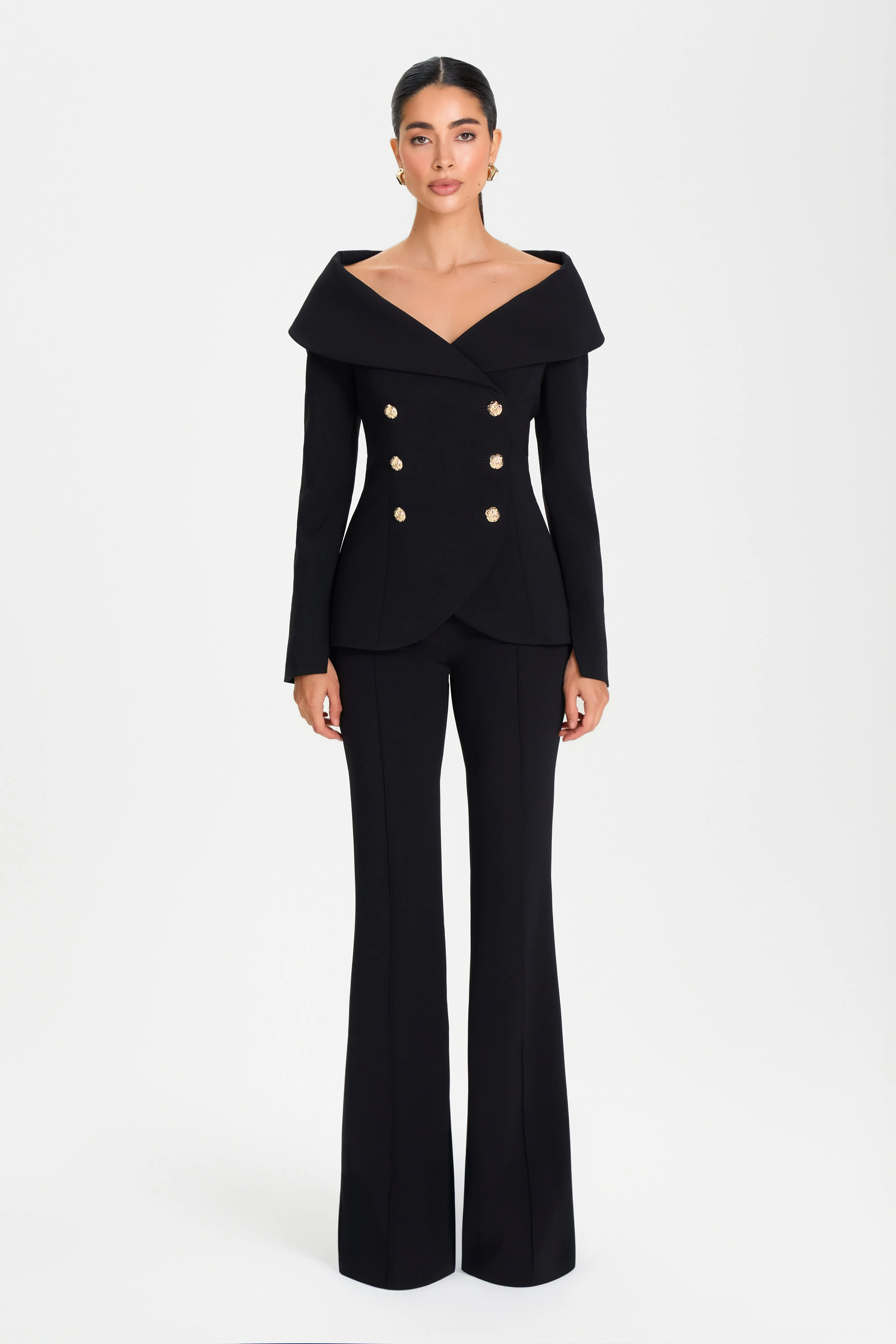 Abigail Black Blazer - 1