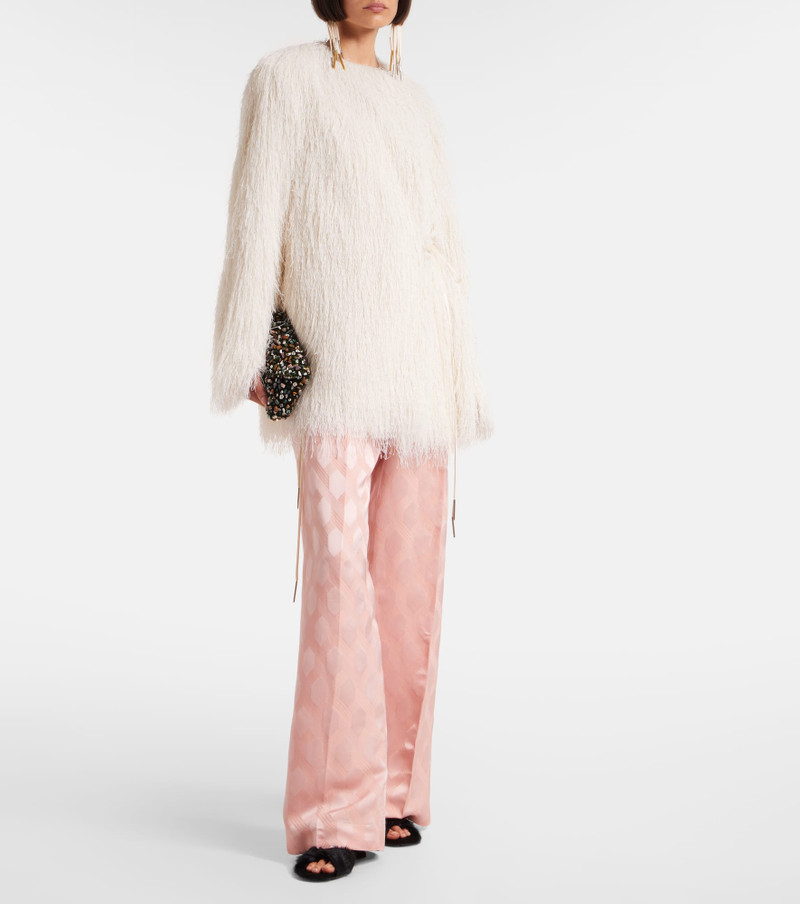 Dries Van Noten Printed wide-leg pants outlook